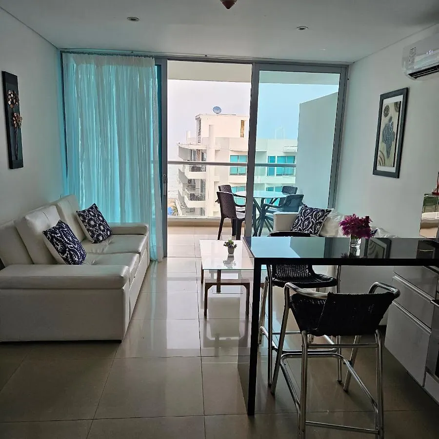 Lujoso Apartamento Sector Morros Vista Al Mar Cartagena Colombia